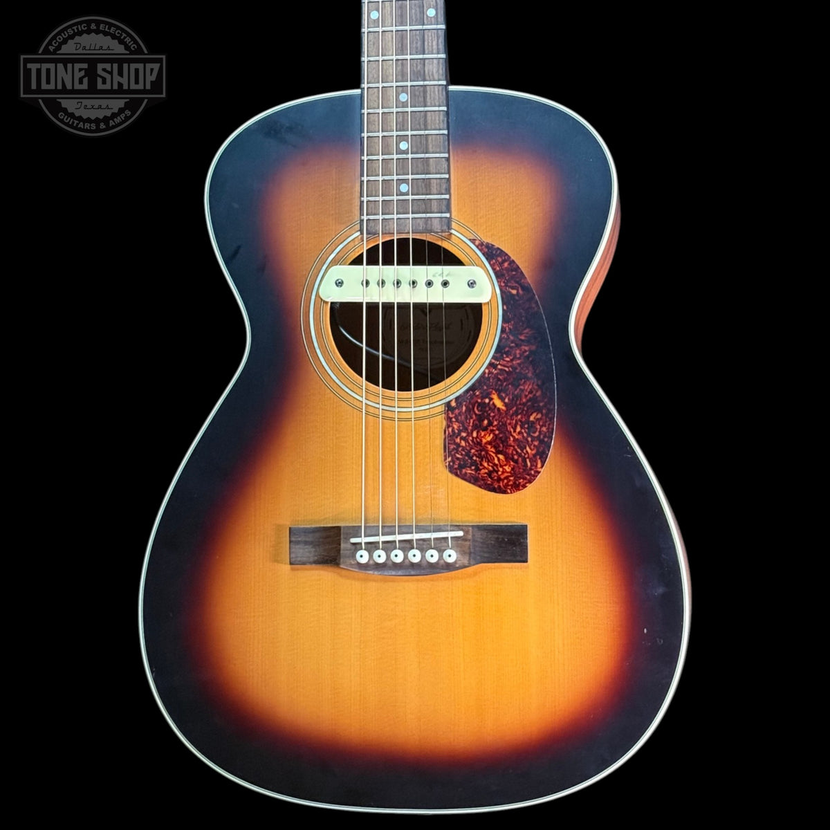 Front of Used 2019 Guild M-240E Tourbadour.