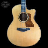 Front of Used 2015 Taylor 816ce Natural.