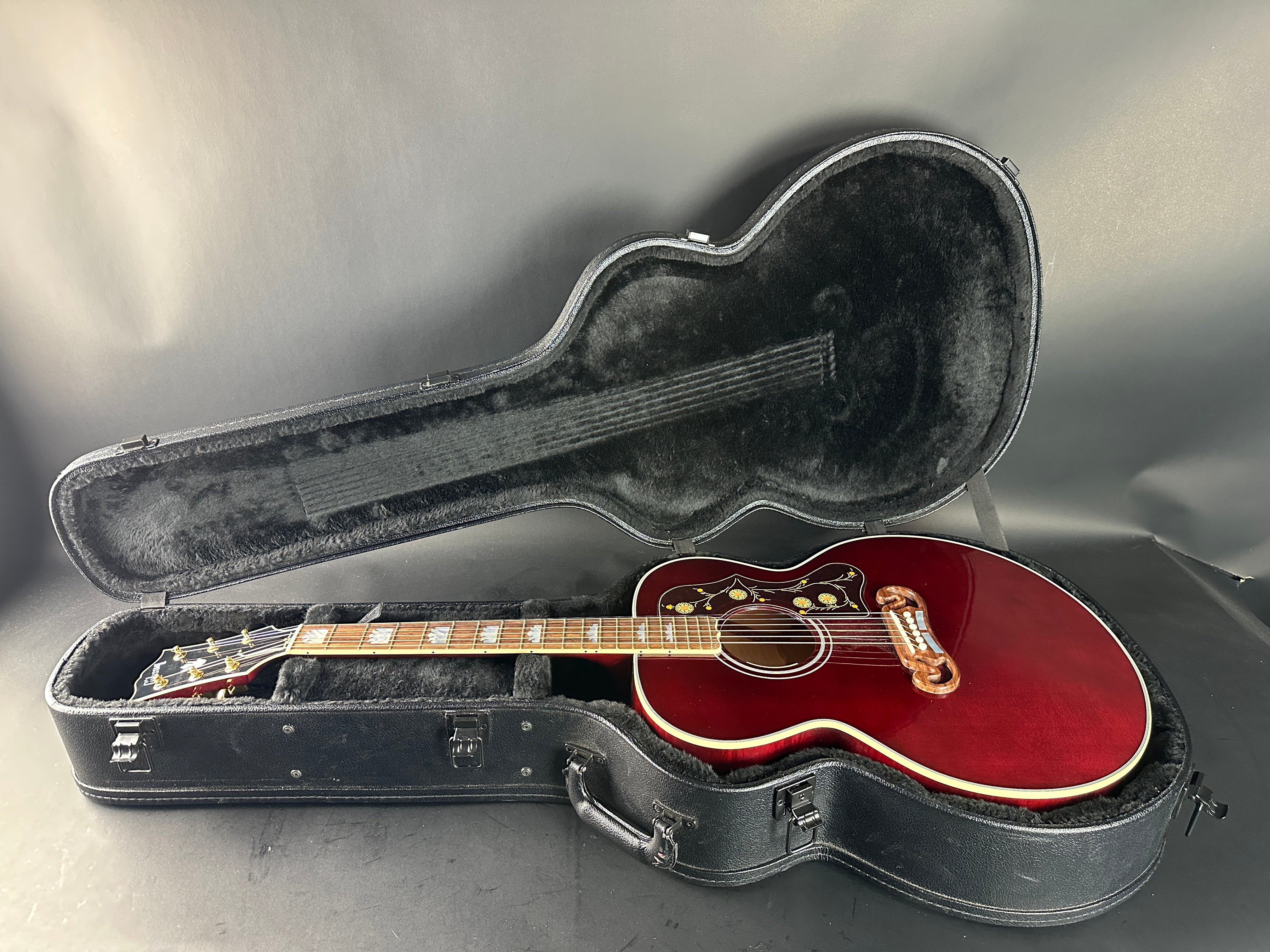 セール　Gibson sj-200　2017 Gibson SJ-200 Standard Electric-Acoustic Guitar Vintage Sunburst