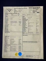 Spec sheet for Fender Custom Shop 1957 Stratocaster Relic Black AAA Maple Neck.