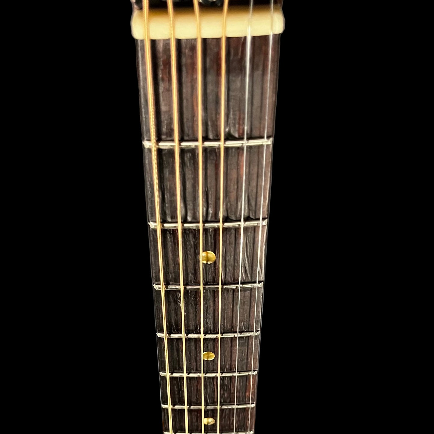 Fret board of Vintage 1964 Gibson J-45 Cherry Sunburst  w/Original Case TFW2455