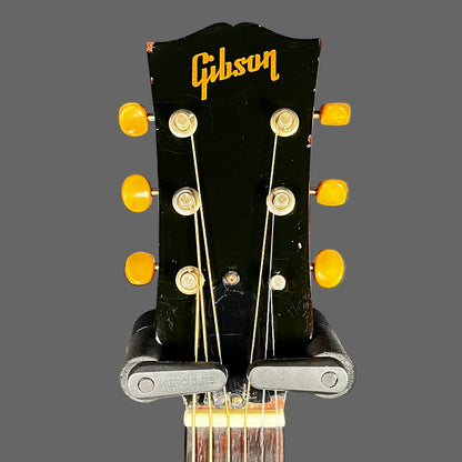 Headstock of Vintage 1964 Gibson J-45 Cherry Sunburst  w/Original Case TFW2455
