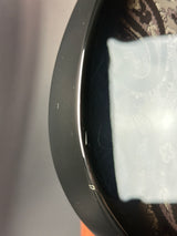 Wear on edge of Used Fender FSR Black Paisley Tele.