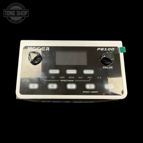 Top of Used MOOER PE100 Portable Multi-effects Processor.