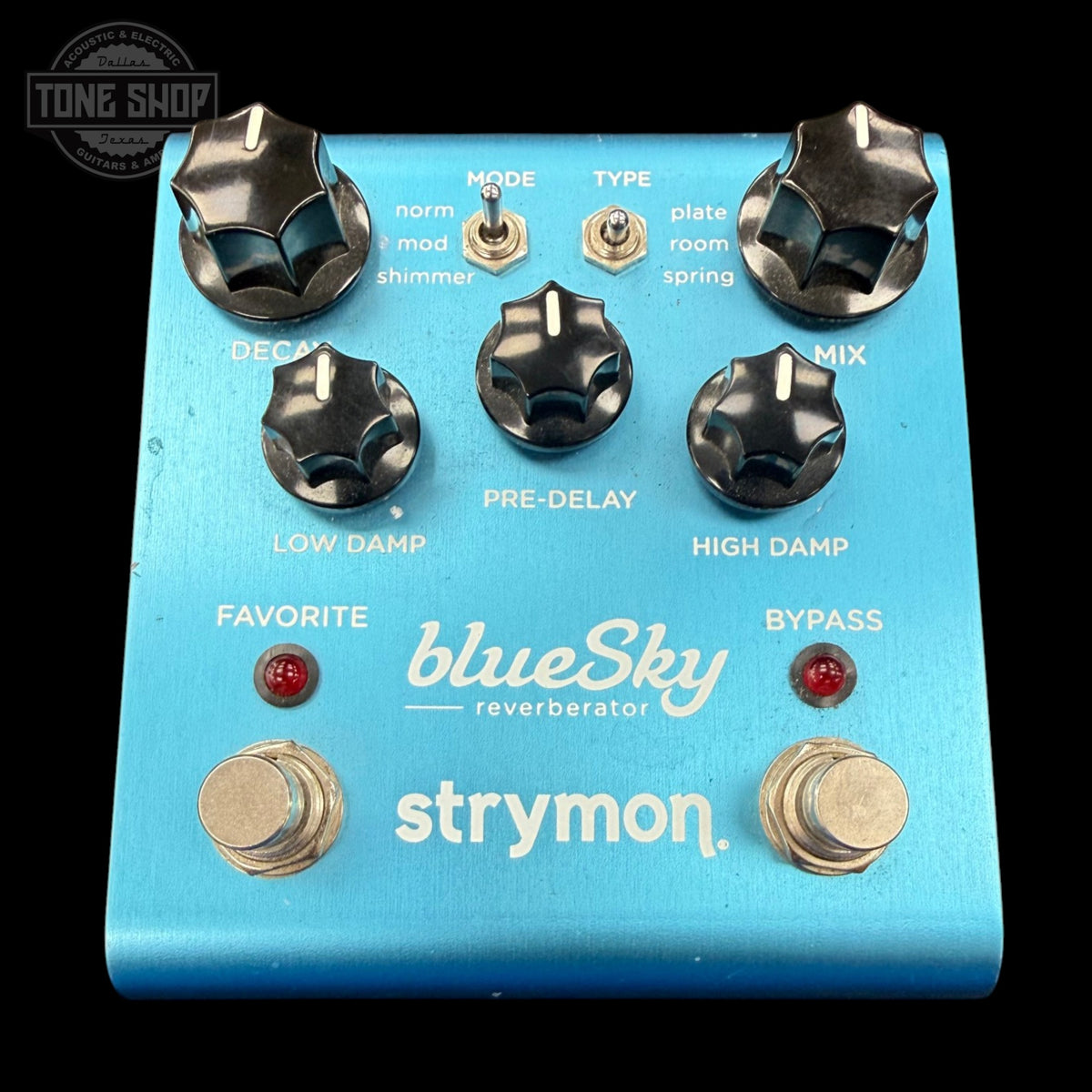 Top of Used Strymon Blue Sky Reverb TFW4018.