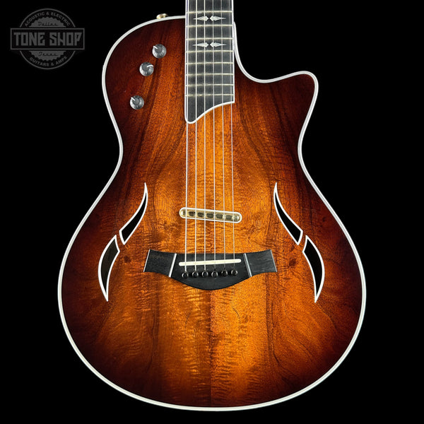 Front of Used 2015 Taylor T5Z Custom Koa.