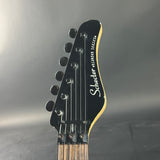 Headstock of Used Schecter Diamond Series.