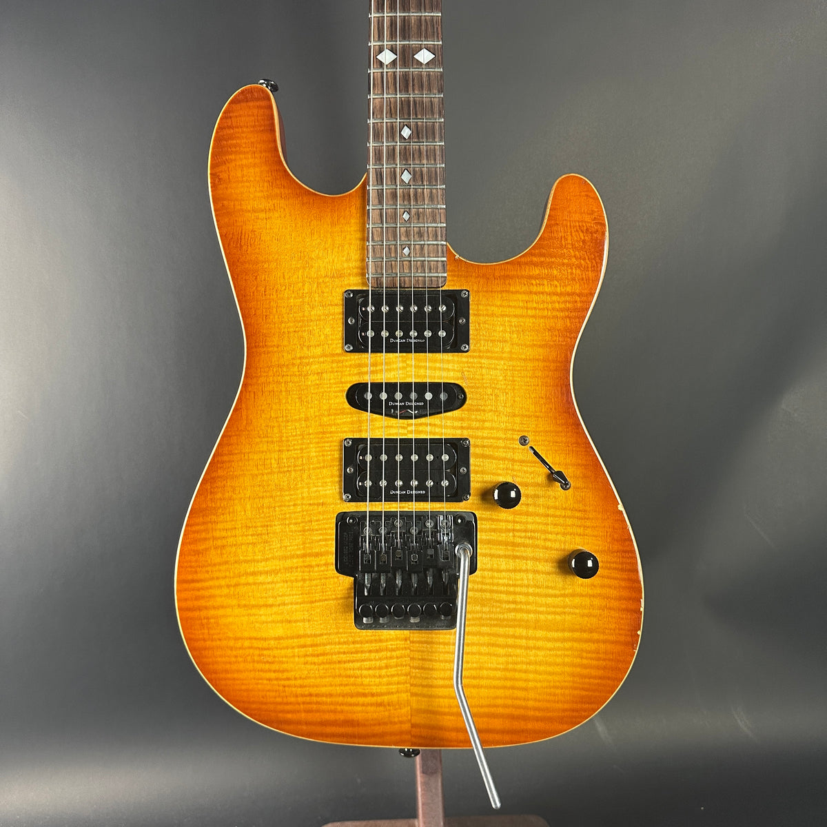 Front of Used Schecter Diamond Series.