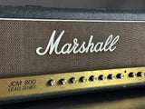 Front angle of Vintage 1986 Marshall JCM800 2205 50w Head.