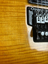 Wear near bridge of Used Schecter Diamond Series.