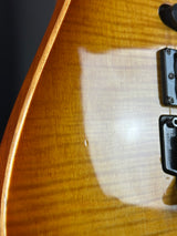 Ding on body of Used Schecter Diamond Series.