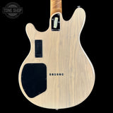 Back of Used Ernie Ball Valentine Trans Buttermilk.