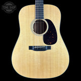 Front of Used Martin D-18E LRB Natural.