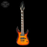 Full front of Used Jackson Electric Sunburst.