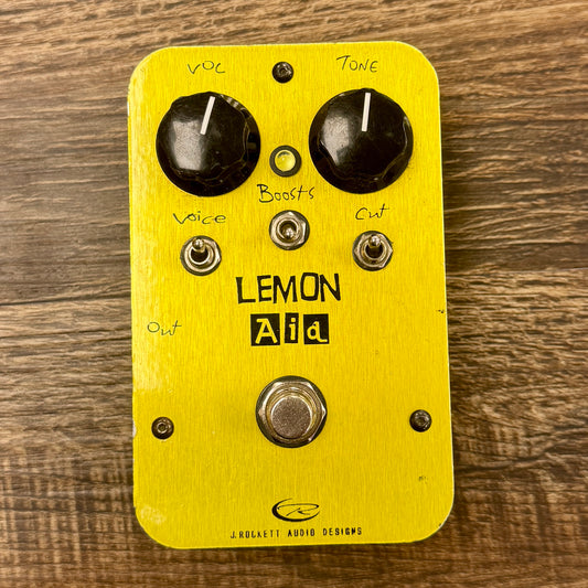 Used J. Rockett Audio Design Lemon Aid Boost Pedal TFW2151