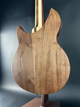 Back angle of Used Rickenbacker 330W Walnut.