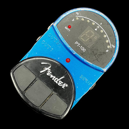 Top of Used Fender PT-100 Tuner Pedal TFW2490