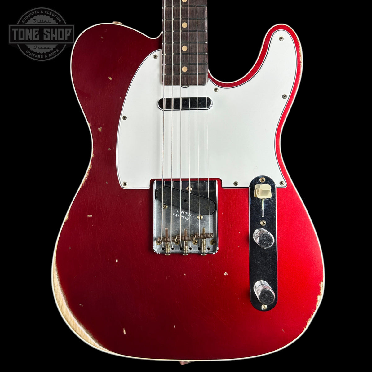 Fender Custom Shop TSG Exclusive 1960 Telecaster Custom Chambered Candy Apple Red Relic w/case CZ591521