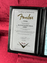 Certificate of authenticity for Fender Custom Shop Limited Edition Fat '54 Strat Relic.