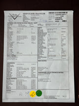 Spec sheet for Fender Custom Shop Limited Edition Fat '54 Strat Relic.