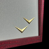 Front angle of Magnatone TSG Exclusive Twilighter Stereo Red Croc/White 2X12 Tube Amp Combo.