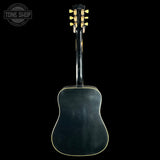 Full back of Gibson Custom Shop Dealer Select 1960 Hummingbird Ebony Murphy Lab Heavy Aged.