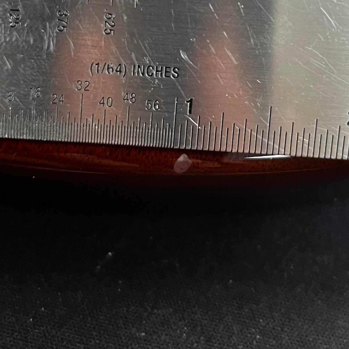 Ding on back of Used 2022 PRS S2 McCarty Quilt Livingston Lemondrop w/bag TFW2483