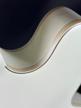 Close-up of a car's headlight with a blurred background