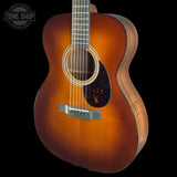 Front angle of Martin OM-21 Ambertone.