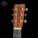 Headstock of Martin D-28 1937 Authentic VTS Natural.