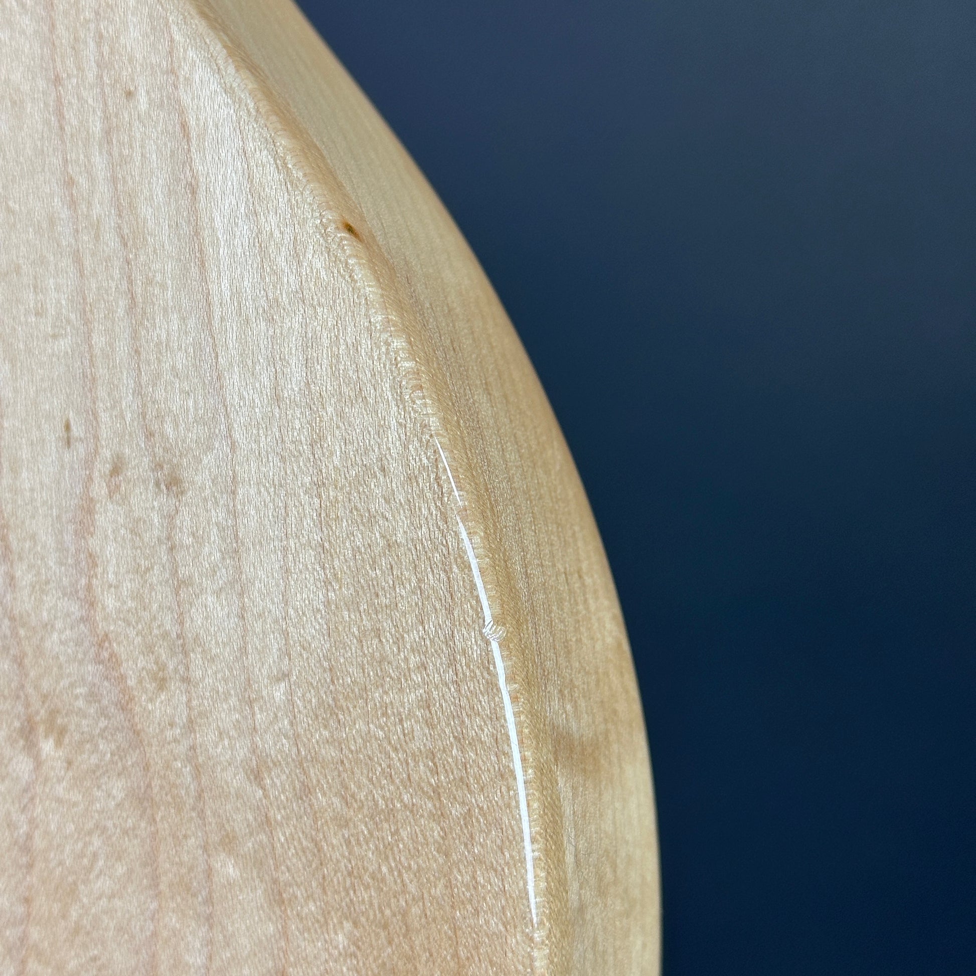 Ding on back edge of Used 2000 Rickenbacker Rose Morris 1997 Reissue Mapleglo.