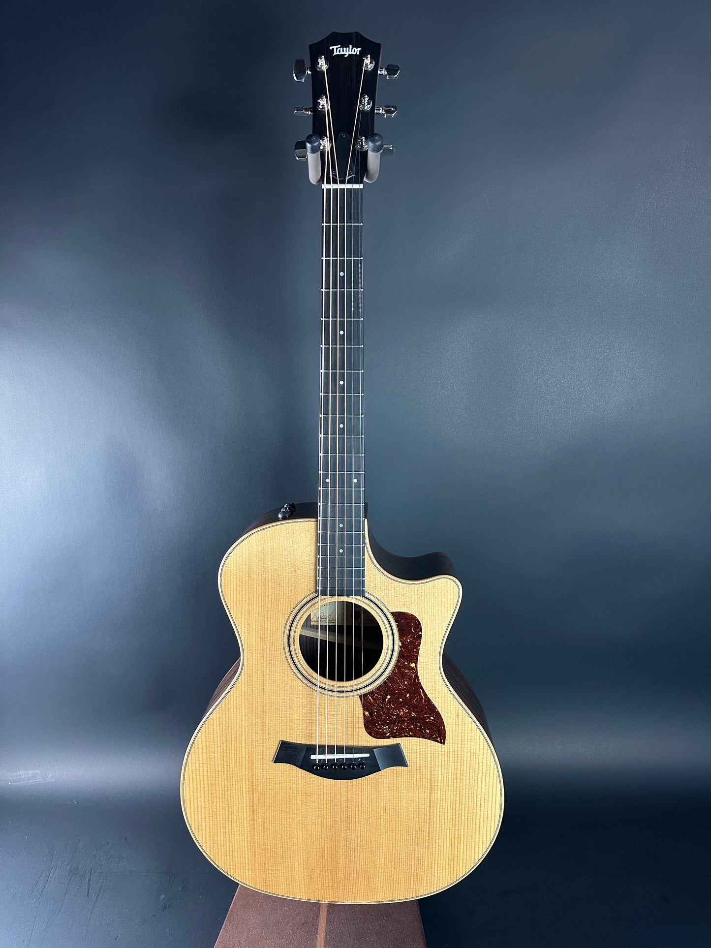 Full front of Used Taylor 414ce Studio Natural.