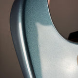 Close-up of a metallic object with a reflective surface