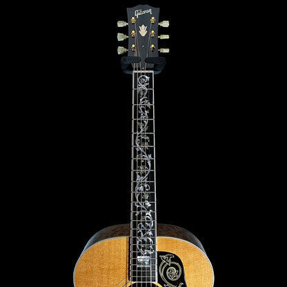 Neck of Used Gibson Custom Shop J-185 Rick's Custom 1 of 1 w/Case TFW2550