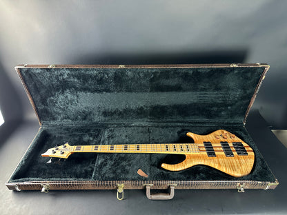 Used 2022 Warrior 4 String Neck Thru Dran Michael in case.