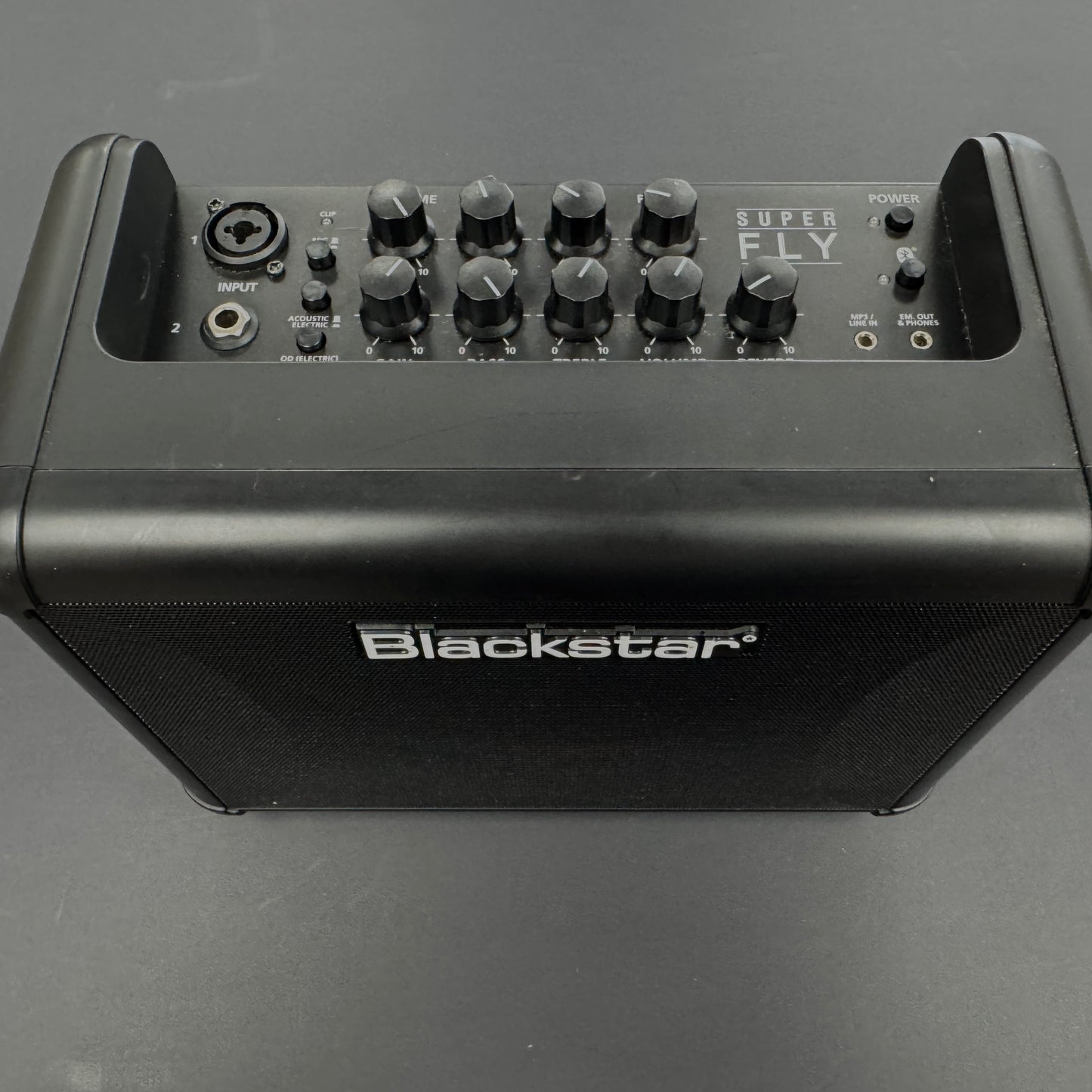 Used Blackstar Super Fly Blue Tooth 2x3" 12 Watt Portable Amp (No Power Supply) TFW2381