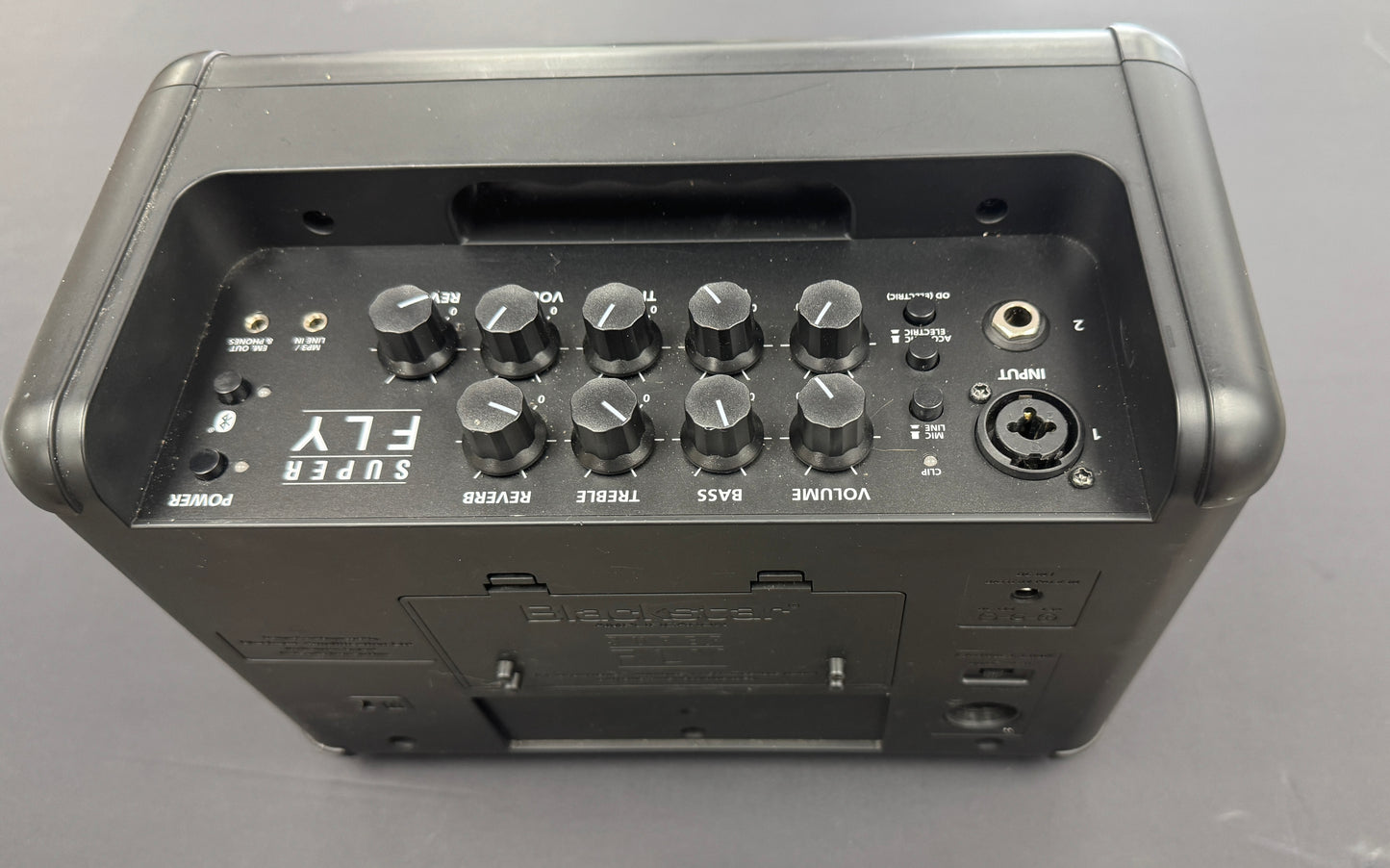 Used Blackstar Super Fly Blue Tooth 2x3" 12 Watt Portable Amp (No Power Supply) TFW2381