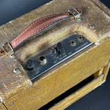 Panel of Vintage 1962 Fender Champ 5f1.