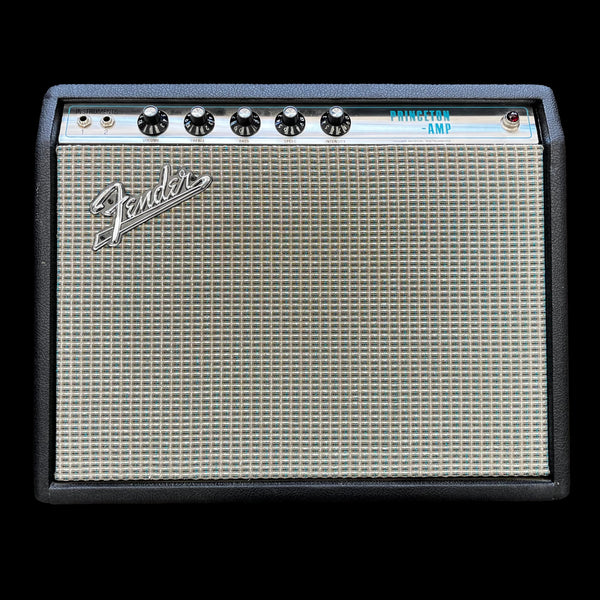 Front of Used 1969 Fender Princeton 1x10 w/cover TFW2533