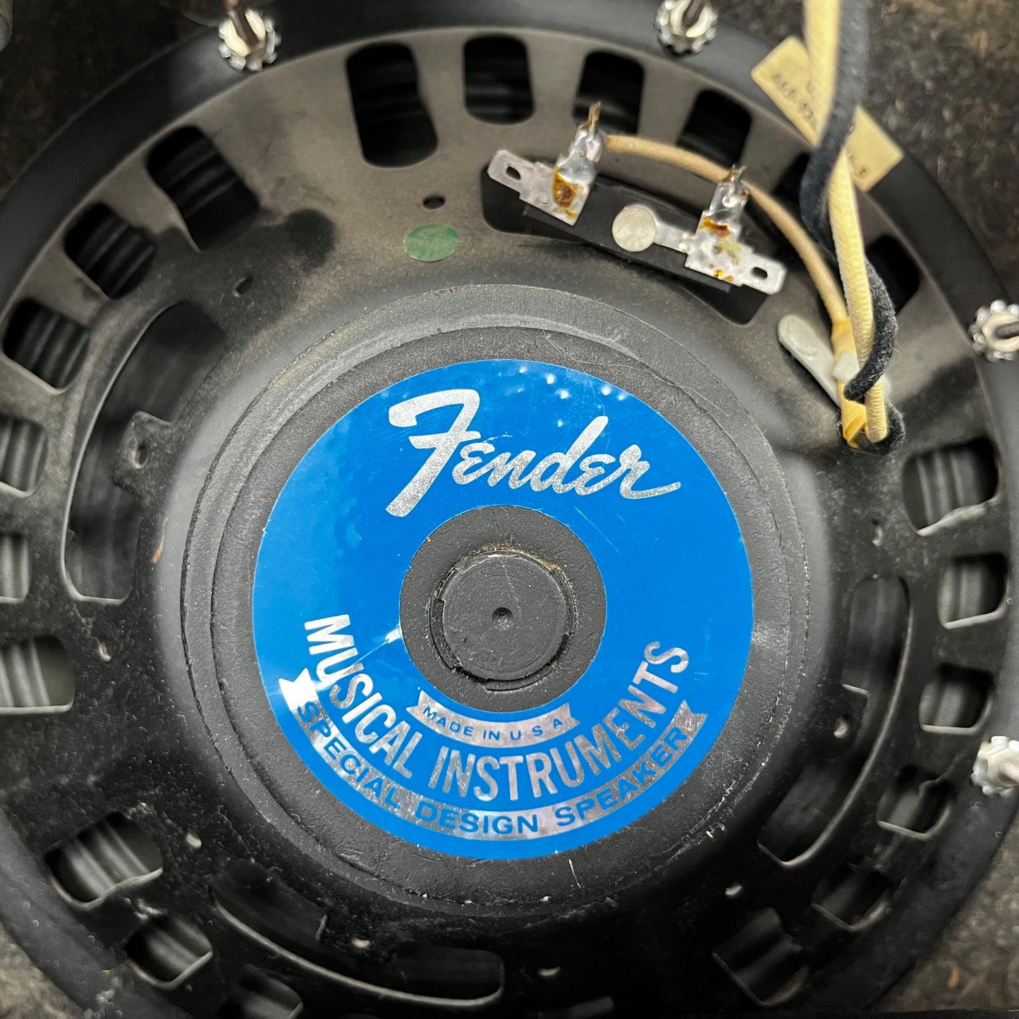 Speaker of Used 1969 Fender Princeton 1x10 w/cover TFW2533