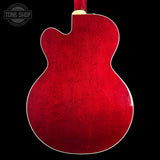 Back of Used 2012 Gretsch G6119 Chet Atkins Tennessee Rose.