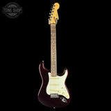 Full front of Used 2015 Fender American Standard RW Mystic Red.