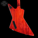 Back of Gibson Explorer Dealer Select AAA Explorer Custom Lemon Burst.