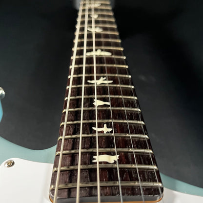 Fret board of Used 2023 PRS Paul Reed Smith Silver Sky Polar Blue w/Bag TFW2542
