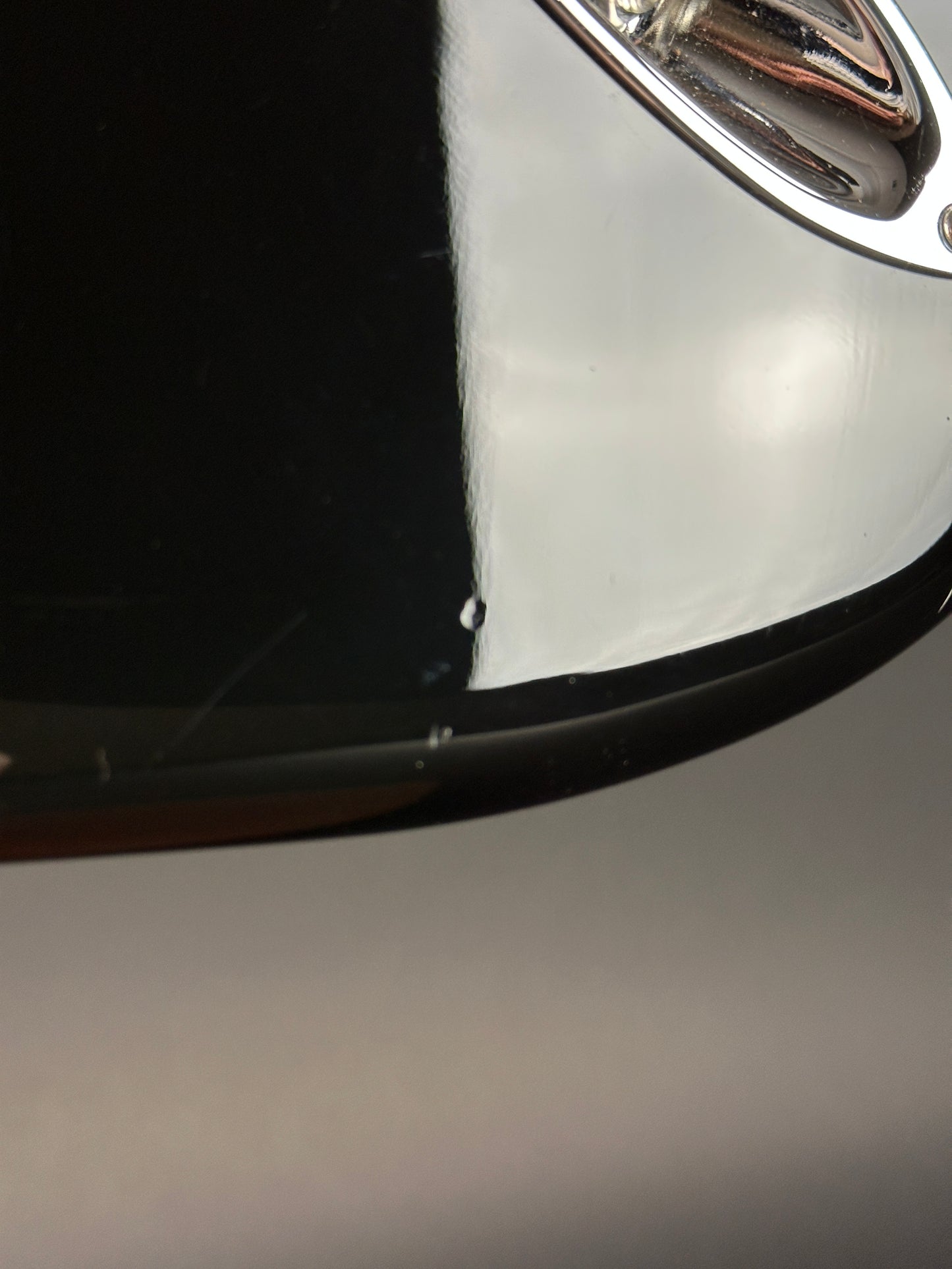 Ding on body of Used Fender Player Strat HSS.