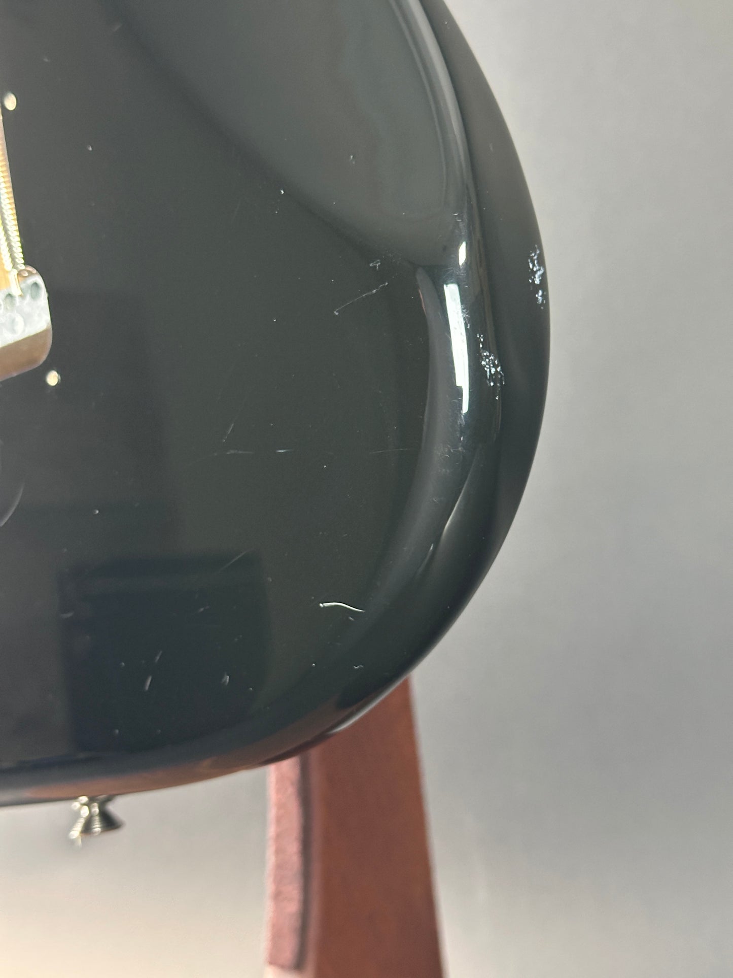 Wear on back of Used Fender Player Strat HSS.