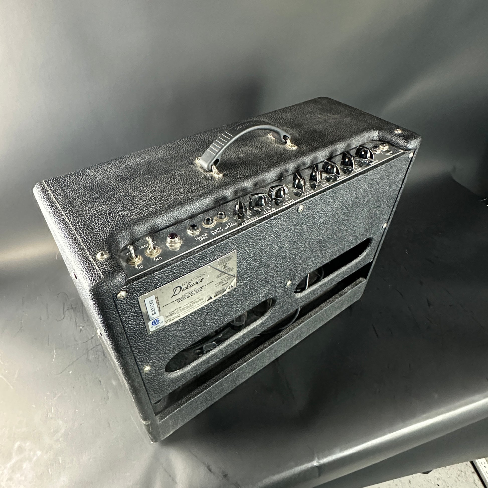 Back angle of Used Fender Hot Rod Deluxe.