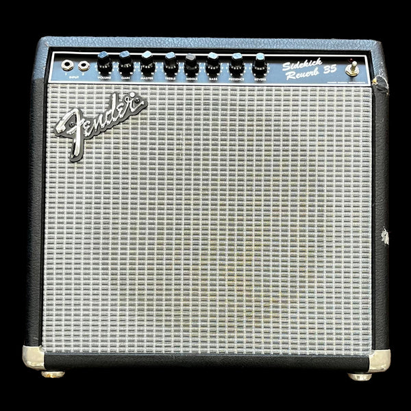 Front of Used Fender Sidekick Reverb 35 Combo Amplifier TFW2553