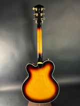 Full back of Vintage 1972 Gretsch Super Chet Sunburst.