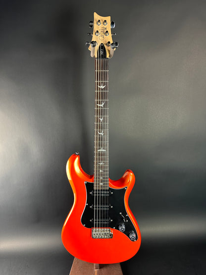 Full front of Used PRS NF3 Metallic Orange.